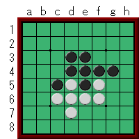 フラットローズ・基本形【オセロ定石】