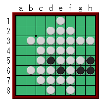 オセロで勝つコツ－初心者向け、中盤の練習問題