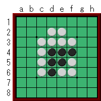 オセロで勝つコツ－初心者向け、中盤の練習問題