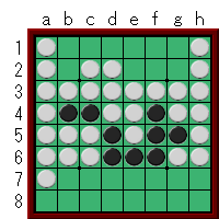オセロで勝つコツ－初心者向け、中盤の練習問題