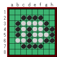 オセロで勝つコツ－初心者向け、中盤の練習問題